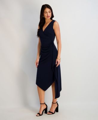 Women's Asymmetrical Midi Dress