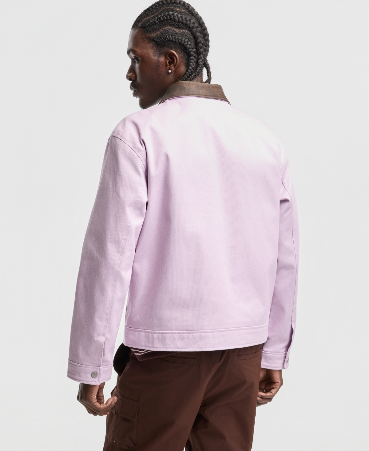 Mode of One Men's Relaxed-Fit Twill Work Jacket, Macy's Exclusive