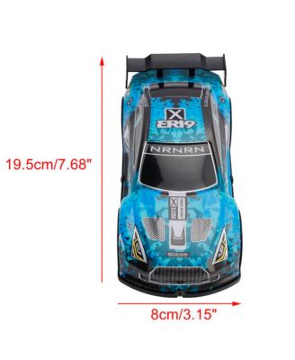 1:22 4WD Speed & Drift RC Car with LED Lights & Switchable Tire System