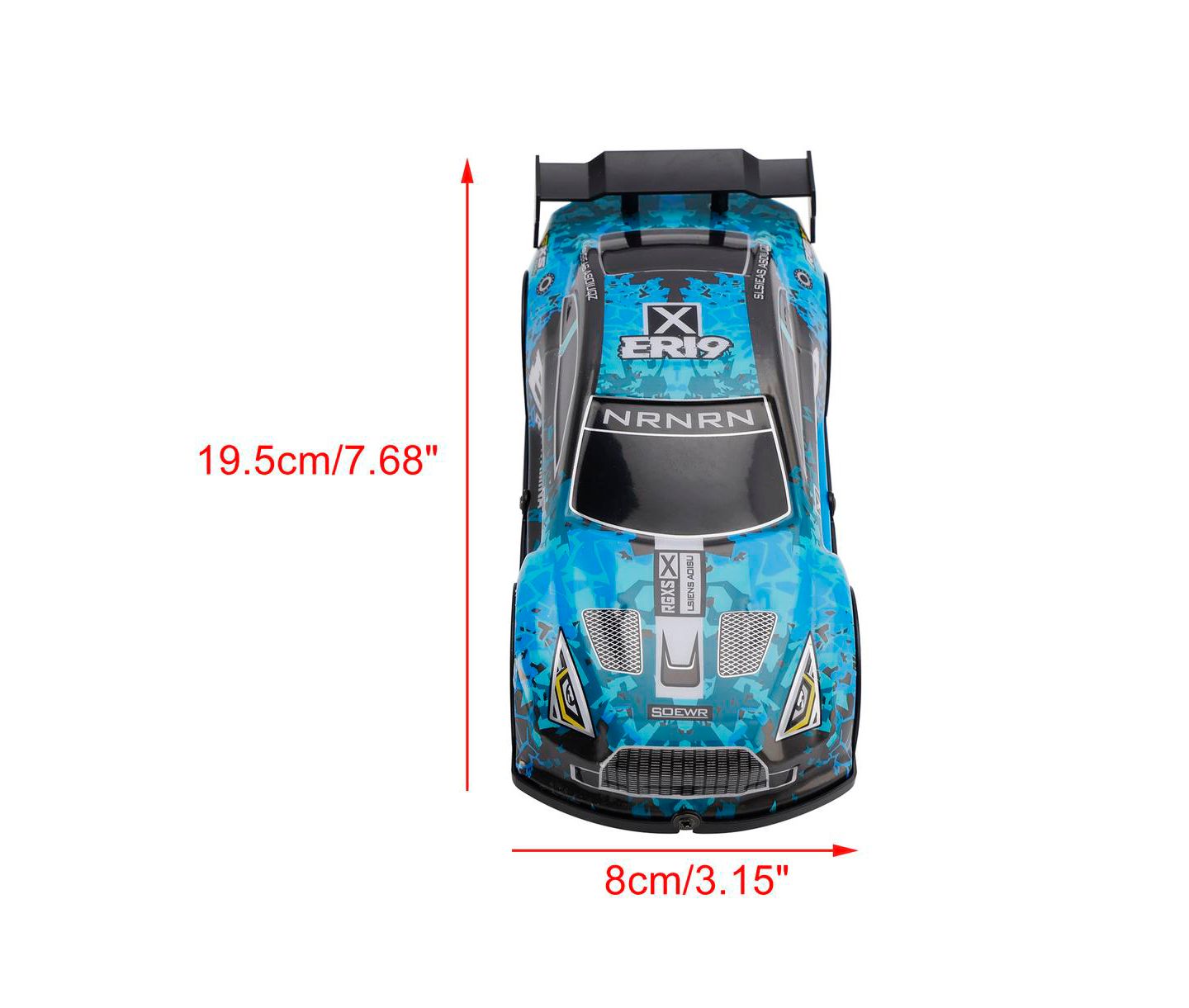 Детская игрушка Bruce & Shark 1:22 Scale 4WD Speed & Drift RC Car, цвет: Синий — фото 8