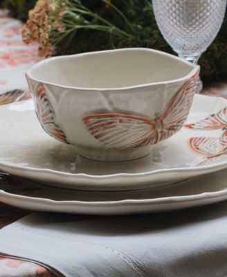 Cloudy Butterflies By Cláudia Schiffer Bowls, Set of 2