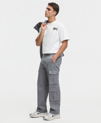 Men's Relaxed-Fit Stretch Twill Cargo Pants
