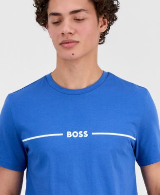 BOSS by Hugo Boss Men's Sun Protection Logo T-Shirt