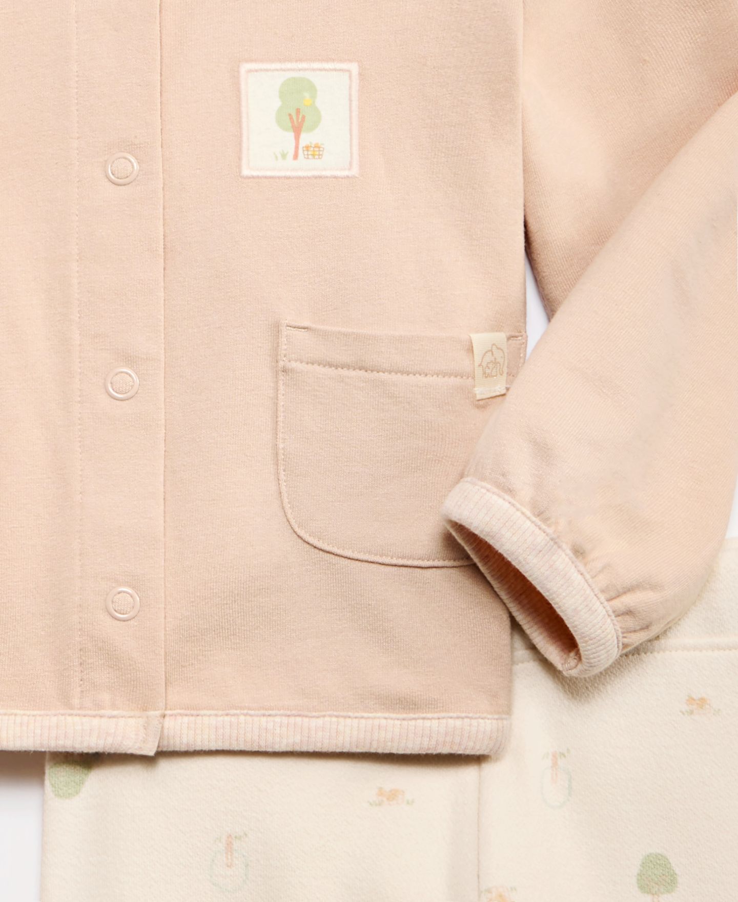 Комплекты First Impressions Everyday Baby Essentials or Cardigan, Bodysuit and Pants, 3-Piece Set для малышей, цвет: Какао сливочный — фото 4