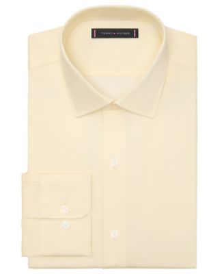 Men's Slim-Fit Stretch Twill Dress Shirt