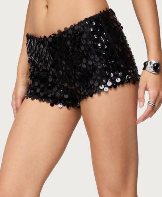 Women's Macie Sequin Micro Shorts