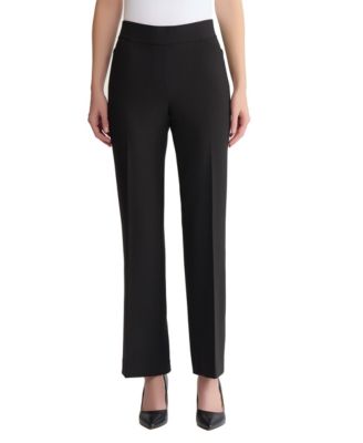 Women's Mid-Rise Diagonal Trousers