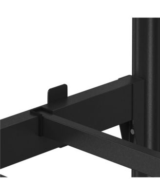 Full Size Metal Unadorned silhouette and sleek metallic finish  Bed Frame