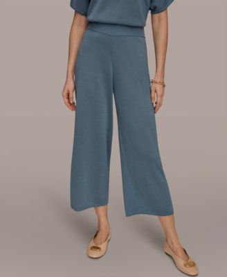 Women's Wide Leg Sequin Pull-On Pants