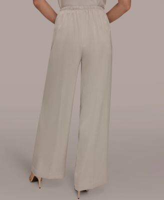 Women's Wide Leg Pull-On Pants