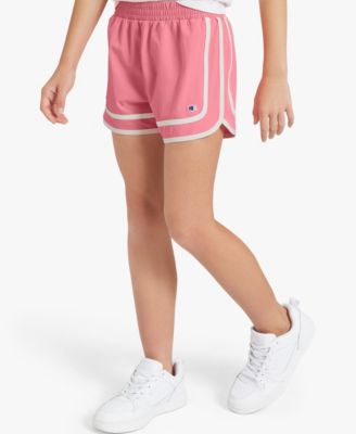Girls' 7-16 Two-Tone Varsity Pull-On Shorts