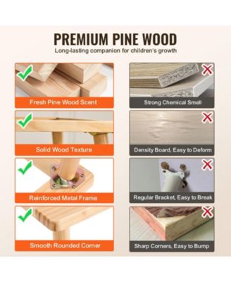 Kids Sensory Table, 3 Foldable Bins & Paper Roll Holder, Indoor/Outdoor Sand & Water Play, Wooden