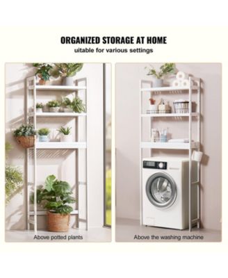 Over-The-Toilet Storage Shelf, 3-Tier Bathroom Space Saver Organizer Rack