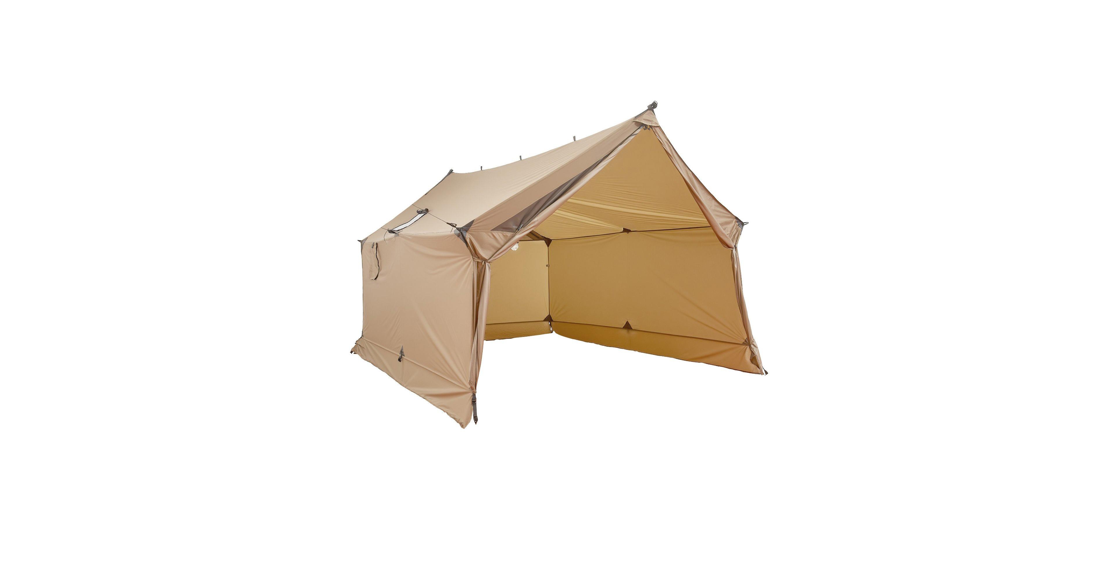 Mecale 2-Person Cabin Hot Tent, 4-Season Waterproof Winter Tent with Stove Jack, Vents, Lightweight Portable Shelter
