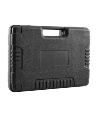 108-Piece Socket & Ratchet Set, 1/4" & 1/2" Drive Metric 4–32mm, Bits & Accessories, Storage Case, CR-V Alloy Steel