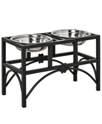  Dog Food Bowl Elevated Pet Feeding Station