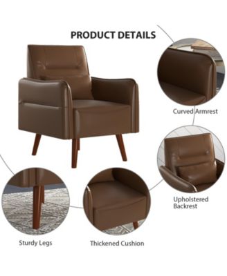 Accent Chair, Upholstered Arm Chair For Living Room Bedroom