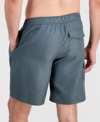 Men's Solid Quick-Dry 9" E-Board Shorts