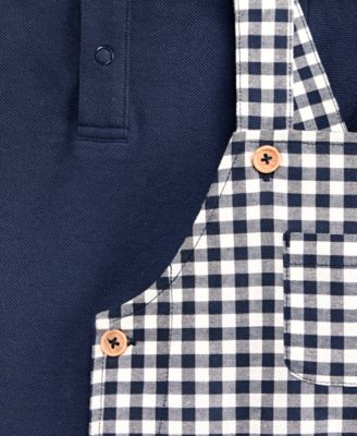 Baby Boys' Polo Shirt & Shortall, 2-Piece Set