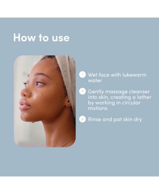 Clear Waters Hydrating Cleanser - Face Wash Made for All Skin Types -Contains Hyaluronic Acid, Squalane, and Green Tea Extract - 6.8 fl oz