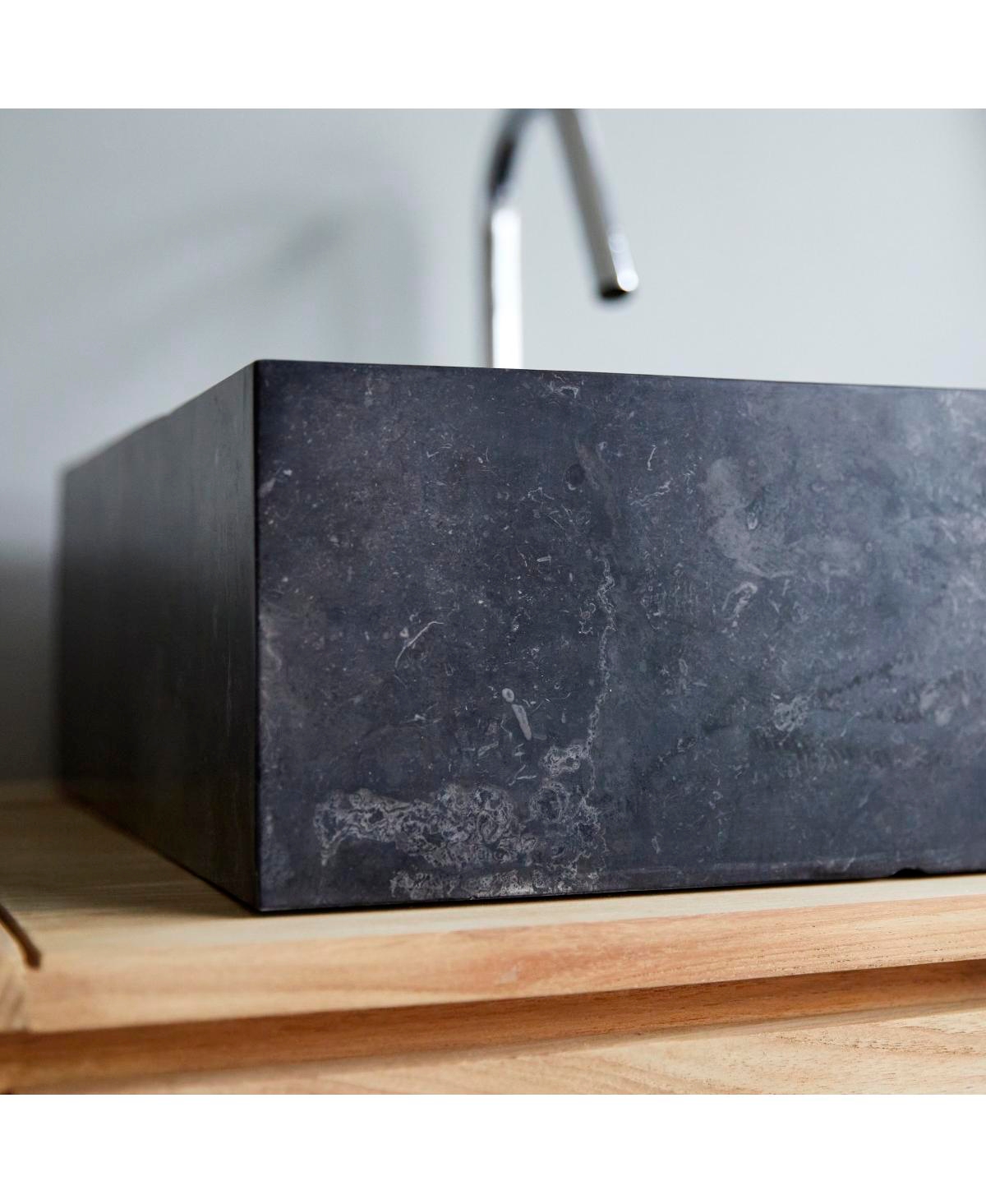 Tikamoon Marble Slats Washbasin