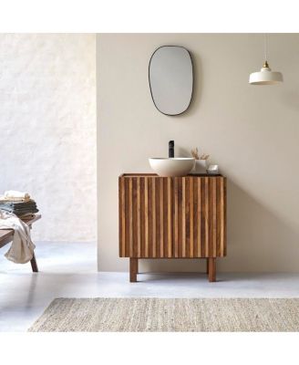 80 cm Mango Wood Milo Vanity Unit