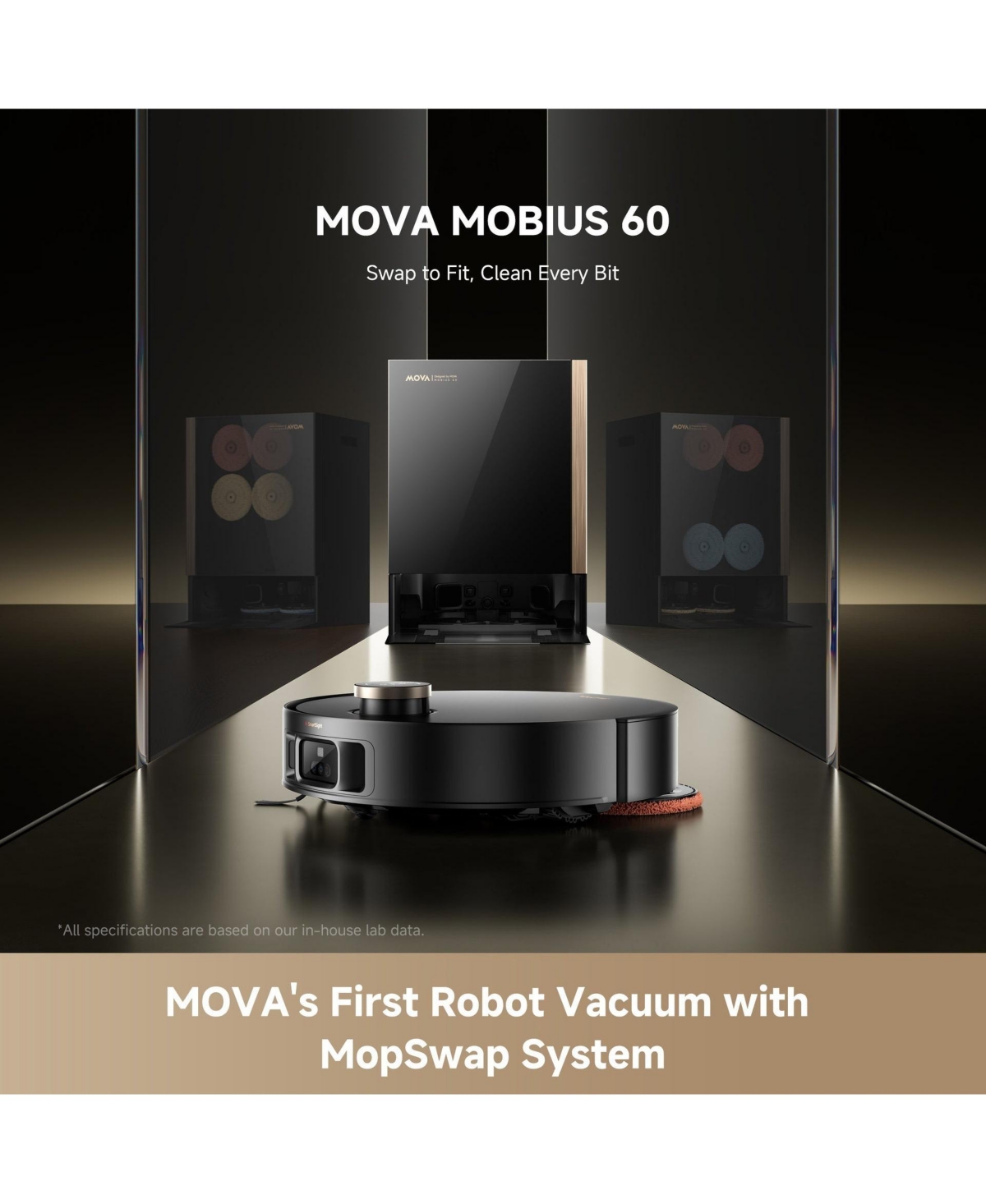 Mova Mobius 60 Robot Vacuum and Mop