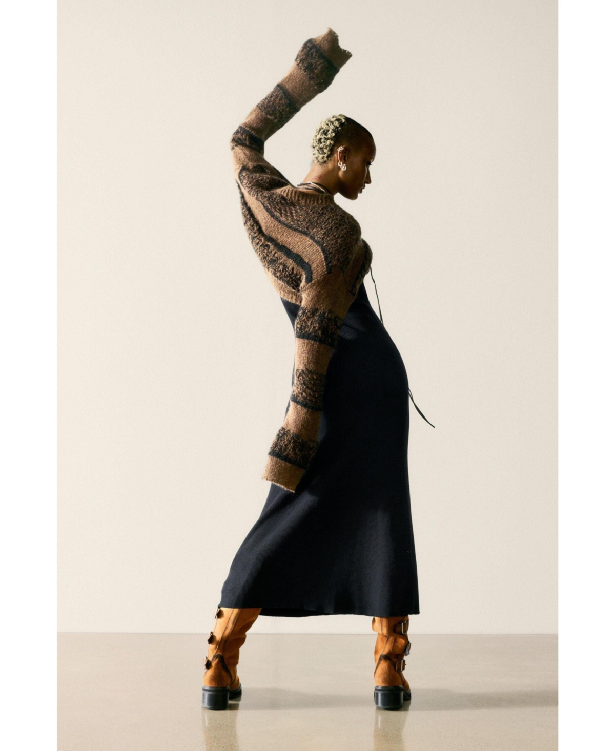 Desigual Women's 2-in-1 knit dress