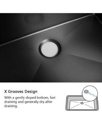 30x18inch Undermount 18 Gauge Stainless Steel Kitchen Sink