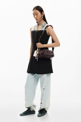 Women's Small shiny crossbody bag