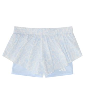 Baby Girls' Short-Sleeve Graphic T-Shirt and Printed Flowy Shorts, 2-Piece Set