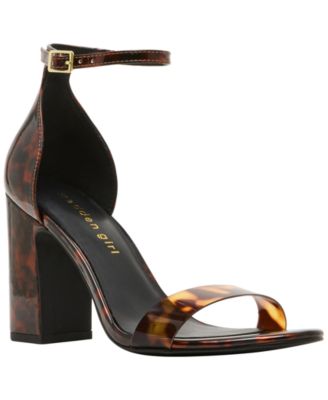 Women's Sasha Two-Piece Block-Heel Dress Sandals