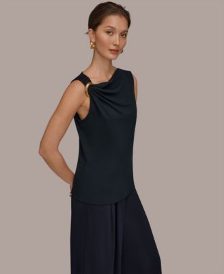 Women's Cowl Neck Top