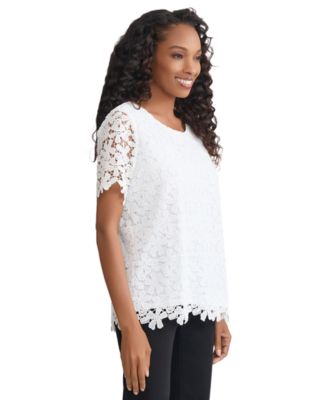 Women's Short-Sleeve Crew Neck Top