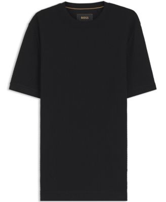 Men's Mercerized Cotton Basket Weave T-Shirt