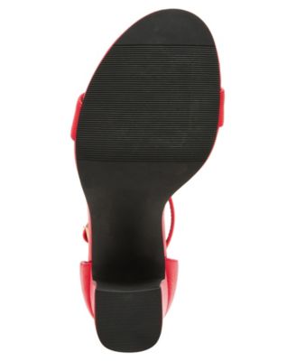 Women's Sasha Two-Piece Block-Heel Dress Sandals