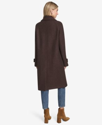 Women's Jupiter Wool Blend Balmacaan Coat