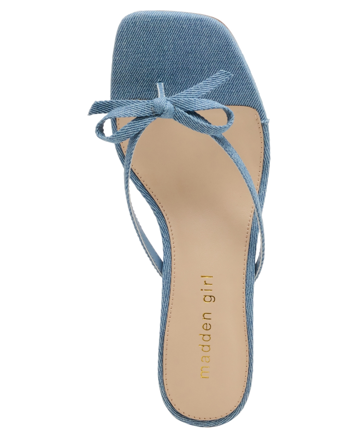 Madden Girl Charlotte Kitten-Heel Bow Dress Sandals
