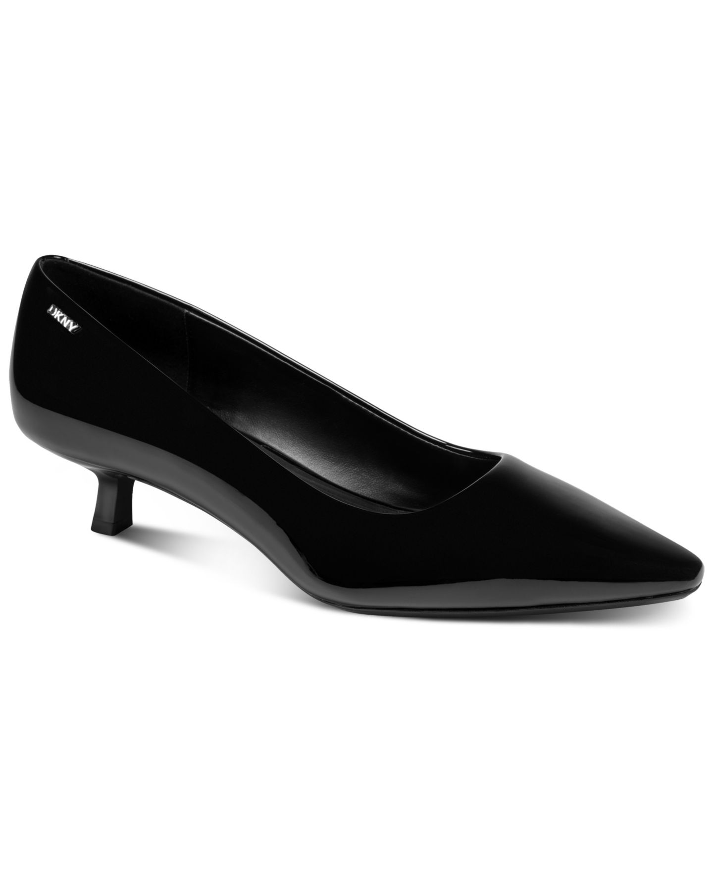 Женские туфли DKNY Noreen Kitten Heel Pumps, цвет: Чёрный — фото 1