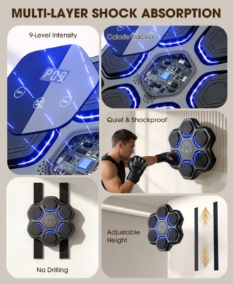 Music Boxing Machine Gym Fighting Equipment With Gloves