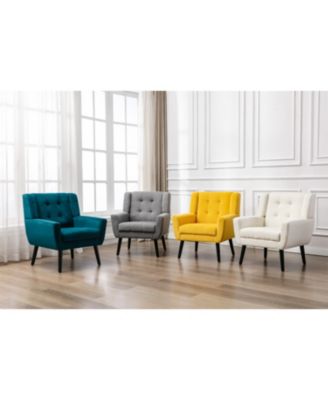  Velvet Accent Chair for Living Room or Bedroom