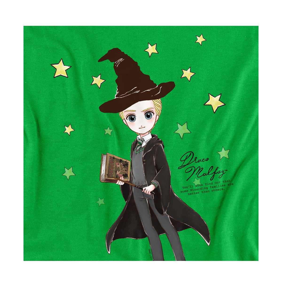 Harry Potter Men's Draco Malfoy Quote And Stars T Shirt