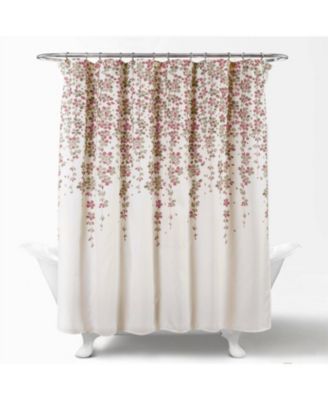 72-inch Floral Flowers Shower Curtain