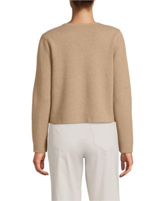 Women's Fine Gauge Cotton Milano Blazer Sweater