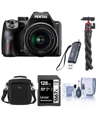 KF DSLR Camera with DA L 18-55mm f/3.5-5.6 AL WR Lens Package