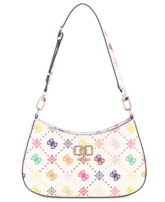 Emelie Logo Top Zip Medium Shoulder Bag