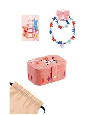 Girls Unicorn Jewellery Box & Accessories Gift Set