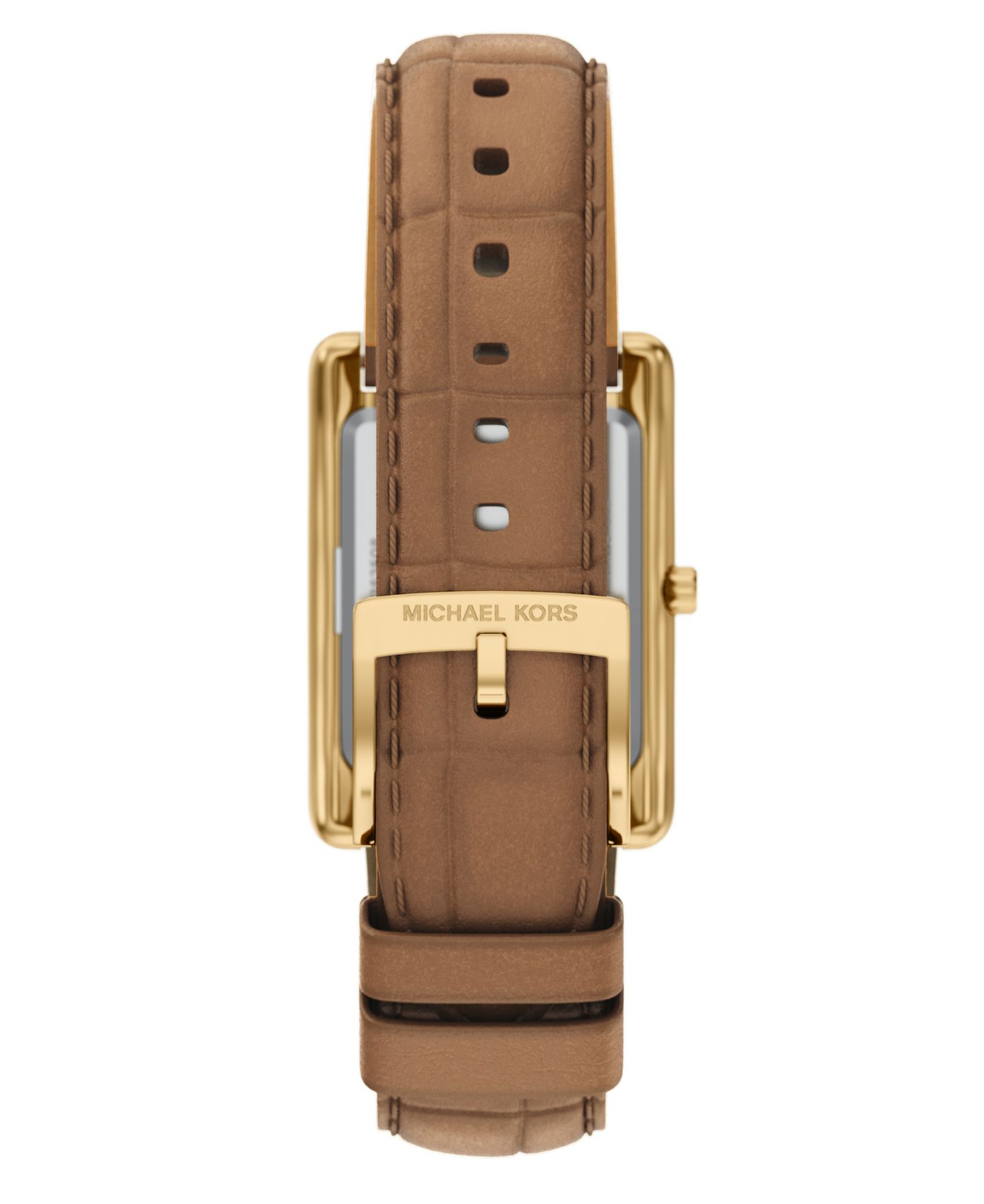 Женские часы Michael Kors Essex Three-Hand Brown Leather, 26x36.5mm — фото 2