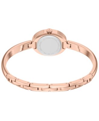 Women's Maude Three-Hand Rose Gold-Tone Stainless Steel Watch, 21mm