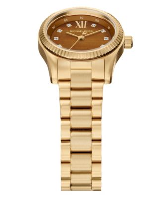 Women's Lexington Three-Hand Gold-Tone Stainless Steel Watch, 26mm